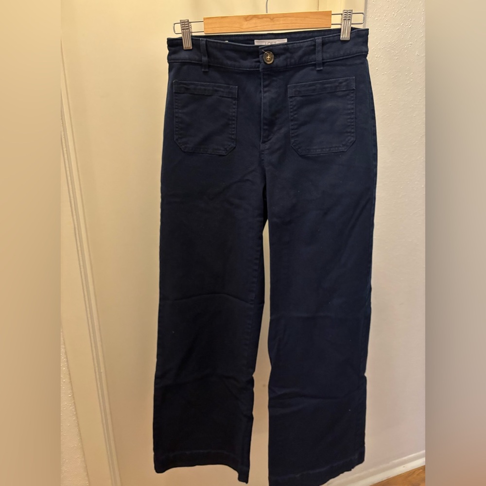 LOFT Palmer Wide Leg Pants